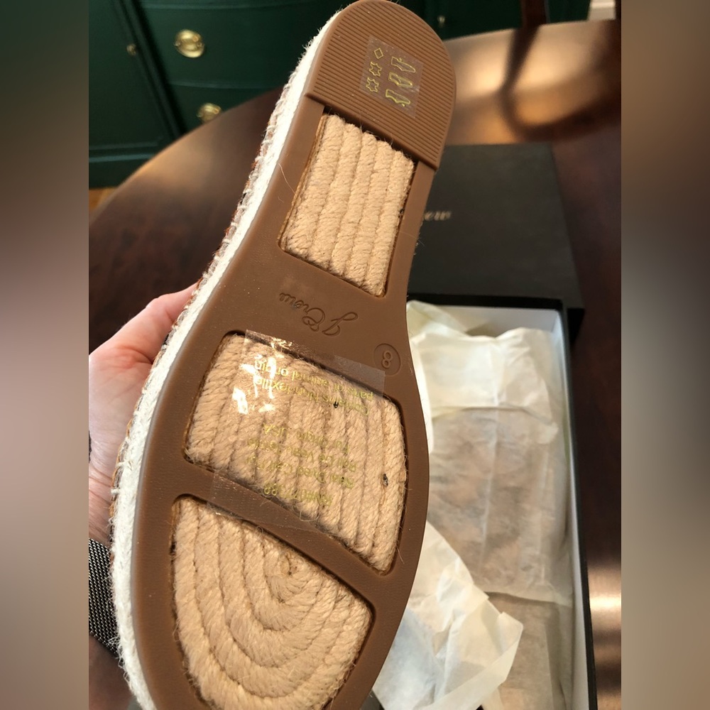 J. Crew Canvas Lace-up Espadrilles NWT - Picture 9 of 9